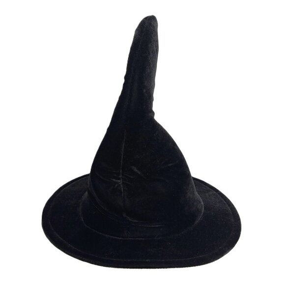 Hogwarts Student Blk Velvet Witch Costume Hat by Elope - Picture 4 of 11
